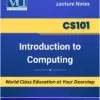 CS101 Introduction to Computing Book for Virtual University available at our VU Book Shop