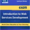 CS311 Introduction to Web Services Development Book for Virtual University available at our VU Book Shop