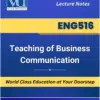 ENG516 Teaching of Business Communication book Virtual University