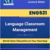 ENG521 Language Classroom Management Book VU Bookshop