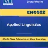 ENG522 Applied Linguistics book Virtual University