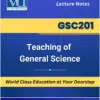 GSC201 Teaching of General Science book Virtual University