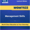 MGMT622 Management Skills book Virtual University