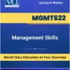 MGMT622 Management Skills book Virtual University