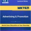 MKT621 Advertising Promotion book Virtual University