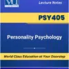 PSY405 Personality Psychology Book Virtual University