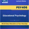 PSY406 Educational Psychology Book Virtual University