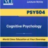 PSY504 Cognitive Psychology Book Virtual University