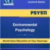 PSY511 Environmental Psychology Book Virtual University