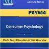 PSY514 Consumer Psychology Book Virtual University