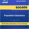 SOC605 Population Dynamics Book Virtual University