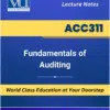 ACC311 Fundamentals of Auditing Book Virtual University