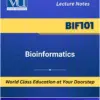 BIF101 Bioinformatics Book Virtual University