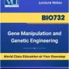 BIO732 Gene Manipulation and Genetic Engineering Book | Vitual University | Vu Bookshop