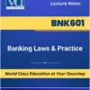 NK601 Banking Laws Practice Book | Virtual University | VU Bookshop