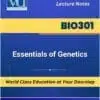 BIO301 Essentials of Genetics Book Virtual University