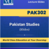 PAK302 Pakistan Studies Book Virtual University