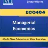 ECO404 Managerial Economics Book A Complete Guide for Virtual University of Pakistan Students