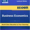 ECO601 Business Economics Book A Comprehensive Guide for Virtual University of Pakistan Students