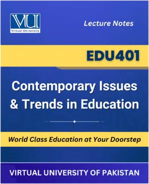 EDU401 Contemporary Issues and Trends in Education Book Cover