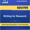 EDU705 Writing for Research book Virtual University