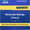 MB502T Molecular Biology book cover from VU Bookshop