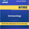 BT302 Immunology textbook cover available at VU Bookshop