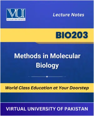 BIO203 – Methods in Molecular Biology book cover available at VU Bookshop