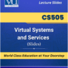 VU CS505 Virtual Systems and Services Book cover image for Virtual University students