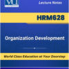 VU HRM628 Organization Development Book cover image for Virtual University students