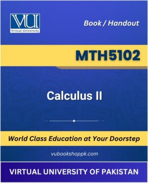 VU MTH5102 Calculus II Book cover image for Virtual University students